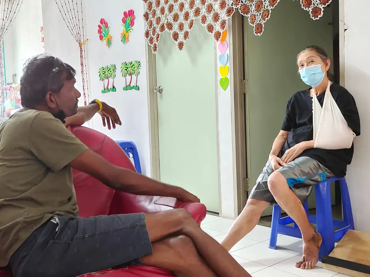 Caritas home visit