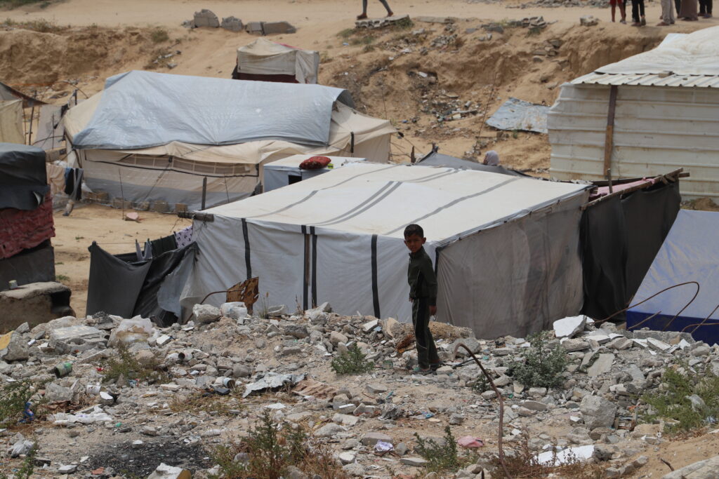 crs and partners have provided shelter and wash support across displacement sites 6 photo by crs staff
