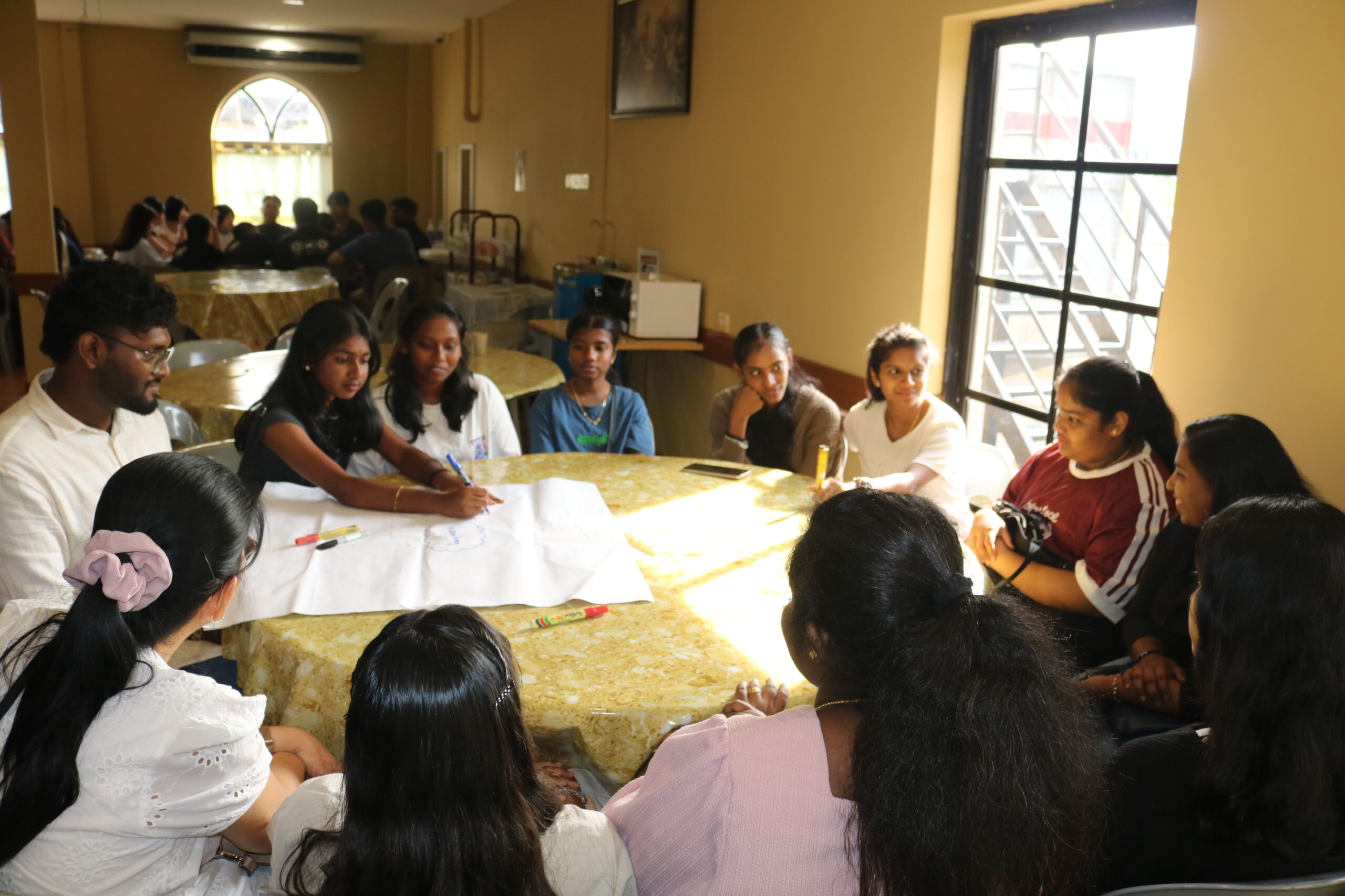 Love squad formation - young people are planning for lenten campaign initiatives