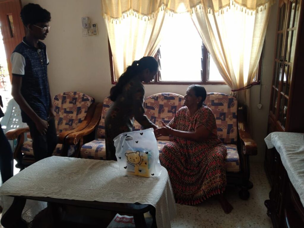 youth visit the sick