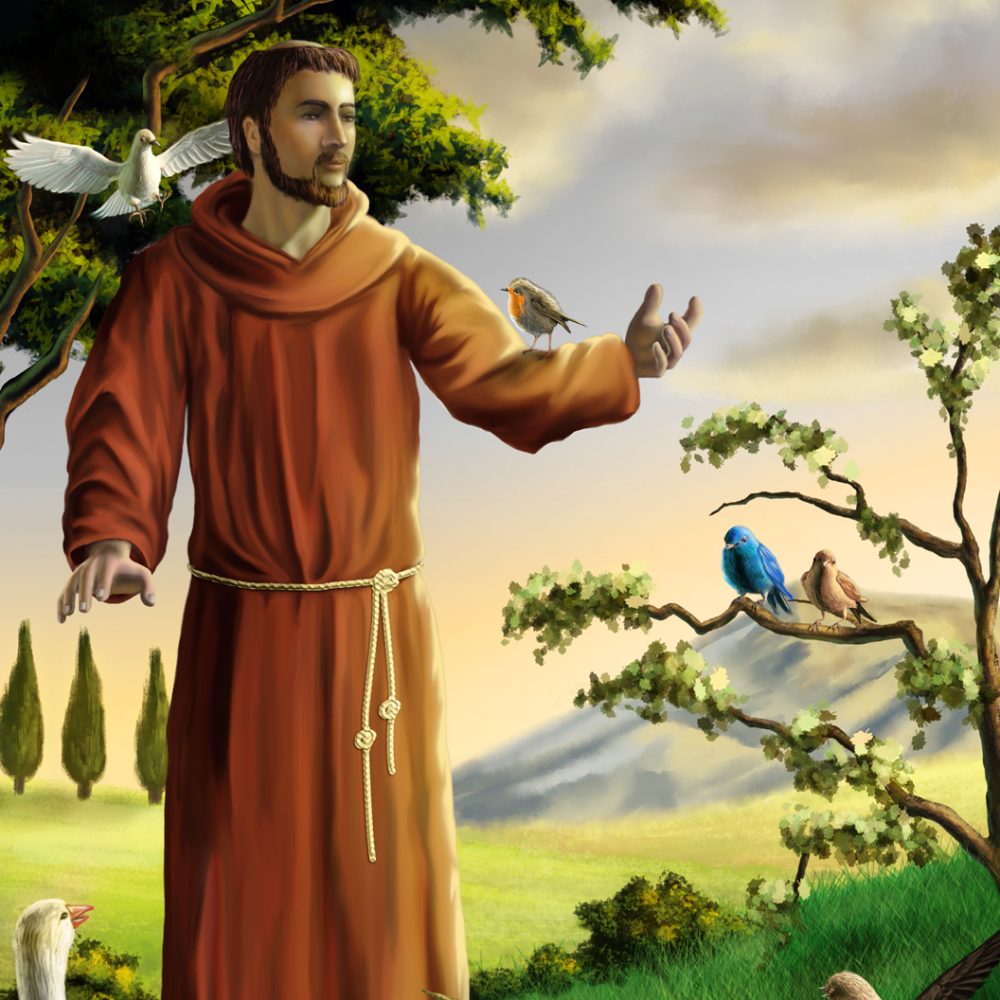 St Francis of Assisi, the patron saint of ecology